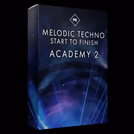 Production Music Live Complete Melodic Techno Start to Finish Academy Vol.2 [WAV, MiDi, Synth Presets, DAW Templates, TUTORiAL]