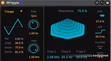 Rainbow Circuit Wriggle [Max for Live]