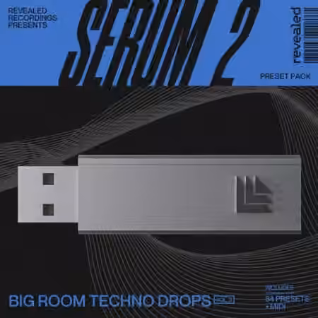 Revealed Serum 2 Big Room Techno Drops Vol.3 [Synth Presets, MiDi]