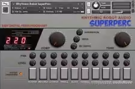 Rhythmic Robot Audio Superperc [KONTAKT]