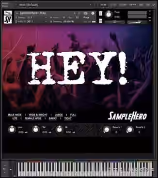 SampleHero Hey! Hey! Hey! [KONTAKT]