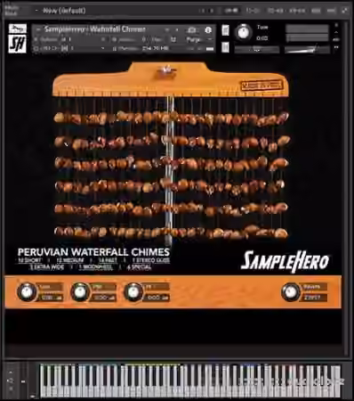 SampleHero Peruvian Waterfall Shell Chimes [KONTAKT]