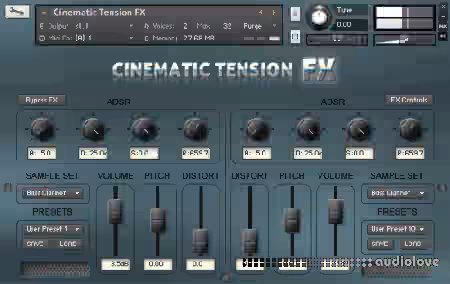 Sampleism Cinematic Tension FX 1 [KONTAKT]