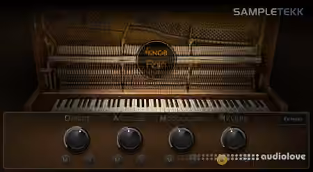 SampleTekk 4Knob Rain Piano [Halion]