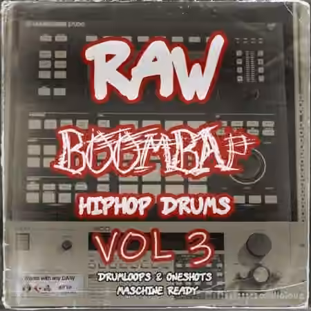 Scarebeatz Raw BoomBap HipHop Drums Vol.3 [WAV, Maschine]