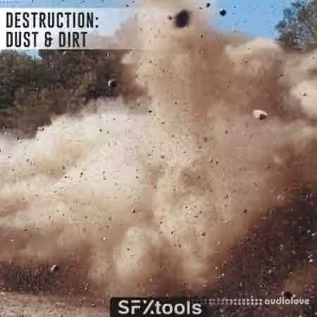 SFXtools Destruction Dust and Dirt [WAV]
