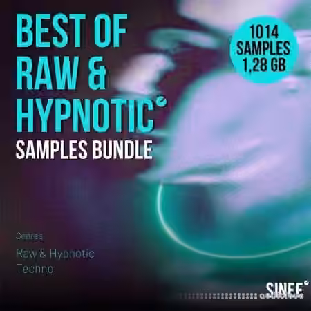 SINEE Best of Raw and Hypnotic Techno Sample Bundle [WAV]