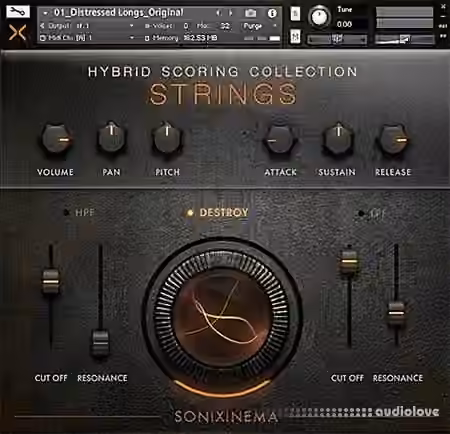 Sonixinema Hybrid Scoring Collection Strings v1.0 [KONTAKT]