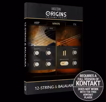 Sonuscore Origins Vol.3: 12-String and Balalaika [KONTAKT]