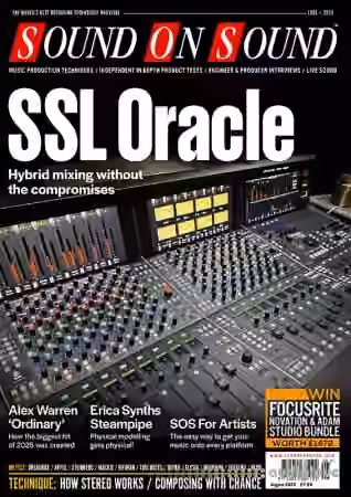 Sound On Sound UK/USA August 2025