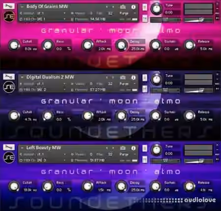 Soundethers Granular Moon [KONTAKT]