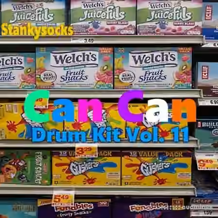 Stankysocks Can Can Drum Kit Vol.11 [WAV]