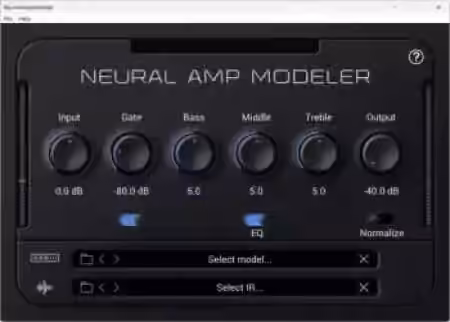 Steven Atkinson Neural Amp Modeler (NAM) aaxplugin v0.7.5 [WiN]
