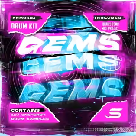 Studio Trap Gems Drum Kit [WAV, MiDi]
