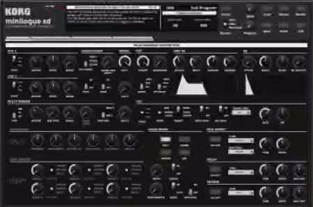 Sunny Synths Korg Minilogue XD Editor v2.4 [WiN, MacOSX]
