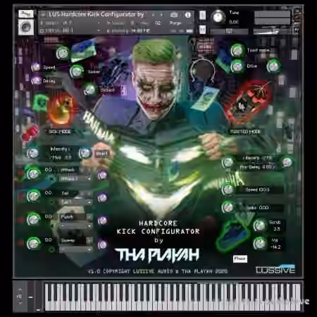 Tha Playah Hardcore Kick Configurator by Tha Playah v1.0 [KONTAKT]