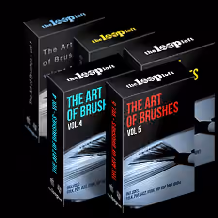 The Loop Loft Bundle of Brushes [WAV, AiFF, REX, Stylus RMX, ReFill]