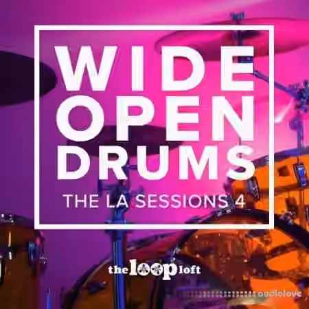 The Loop Loft Wide Open Drums Popcorn Three [WAV]