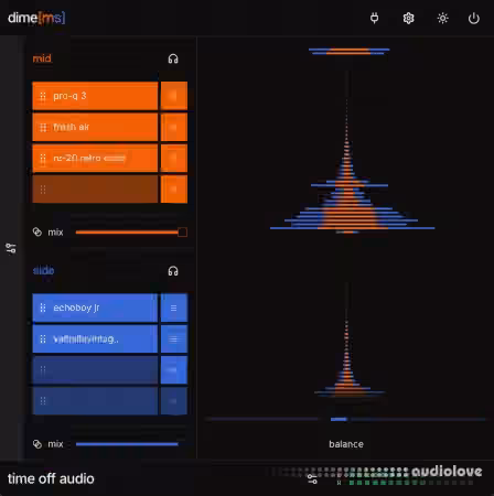 time off audio dime [ms] v1.2.1 [WiN]