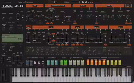 Togu Audio Line TAL J-8 v1.2.2 [WiN, MacOSX]