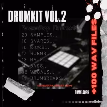 Tomy Loops Tomy Loops Drum Kit Vol.2 [WAV]