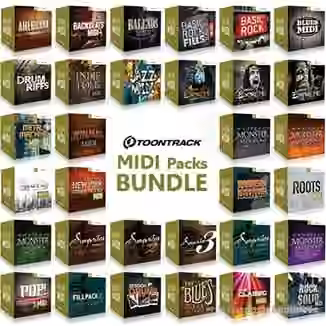 Toontrack MIDI Packs BUNDLE [MiDi] [WiN, MacOSX]