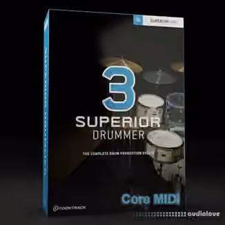Toontrack Superior Drummer 3 Core MiDi 100 v1.0.0