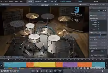 Toontrack Superior Drummer 3 SDX Factory Content [Superior Drummer]
