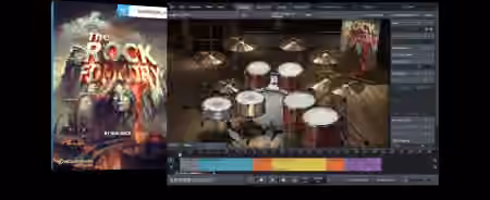 Toontrack The Rock Foundry SDX SOUNDBANK [Superior Drummer]