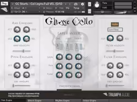 Triumph Audio Ghost Cello v1.1 [KONTAKT]