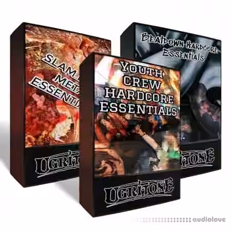 Ugritone Beatdown HC + SlamDeath + Youth Crew HC MIDI Bundle [MiDi]