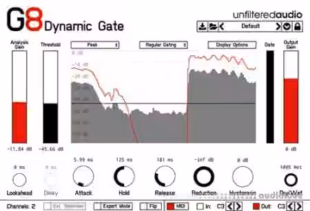 Unfiltered Audio G8 Dynamic Gate v1.3.1 CE / v1.3.0 [WiN, MacOSX]