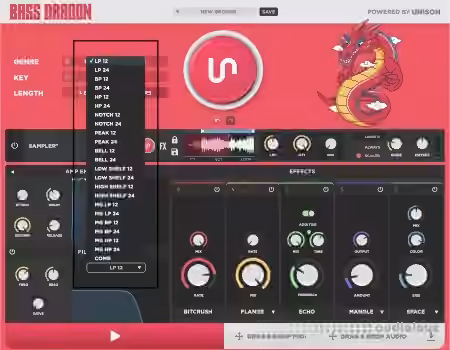 Unison Bass Dragon v1.4.46 [WiN, MacOSX]