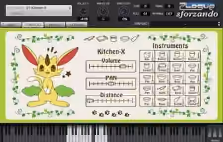 Unreal Instruments Kitchen-X [Sforzando]