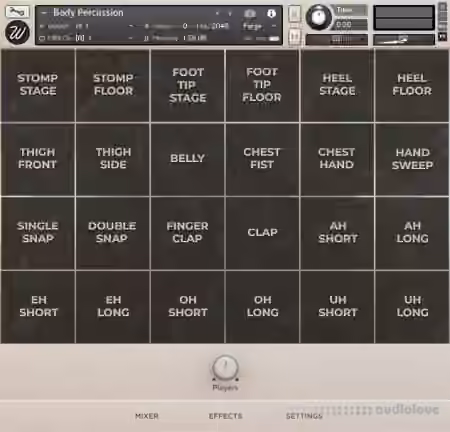 Wavesfactory Body Percussion [KONTAKT]