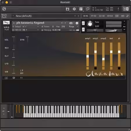 Wrongtools Plucked Clavinets [KONTAKT]